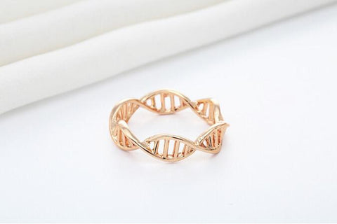 Lovely DNA Science Ring