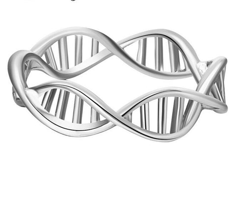 Lovely DNA Science Ring