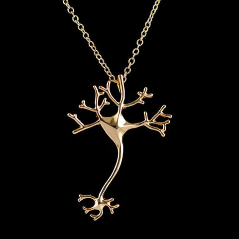 Hippie Chic Nerve Cell Necklace