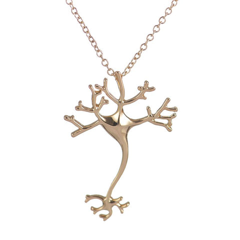 Hippie Chic Nerve Cell Necklace