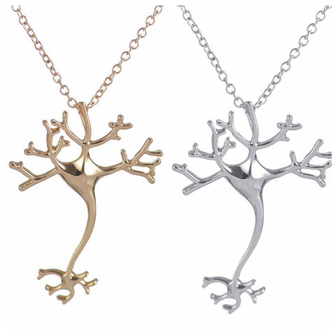 Hippie Chic Nerve Cell Necklace