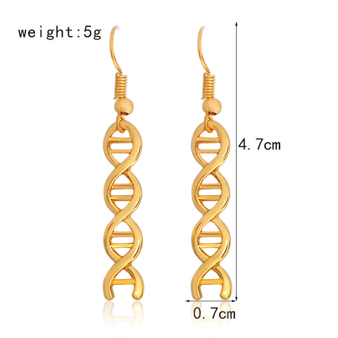 Spiffy Double Helix Dangle