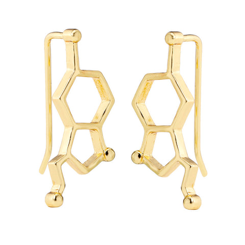 Fashionable Serotonin Stud Earrings