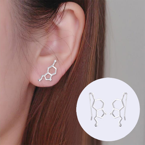 Fashionable Serotonin Stud Earrings