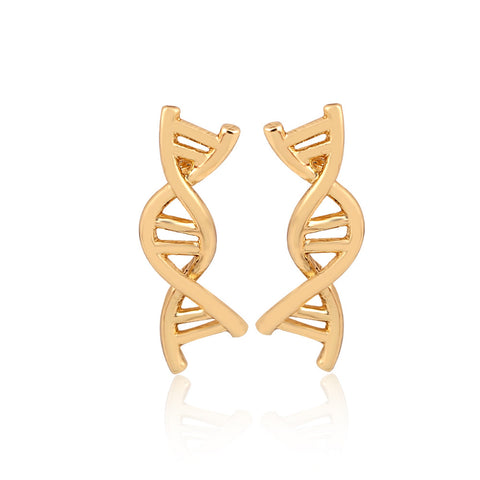 Snazzy  Double Helix Earrings