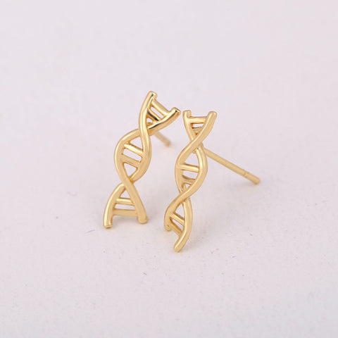 Snazzy  Double Helix Earrings