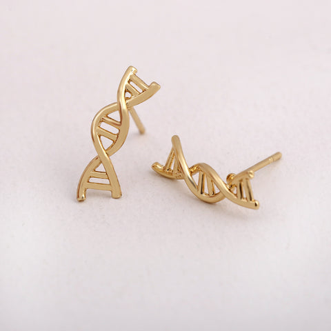 Snazzy  Double Helix Earrings