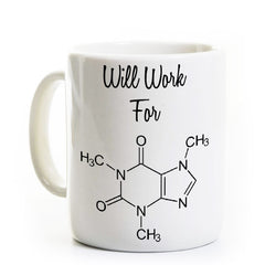 Chemistry Porcelain Coffee Mug