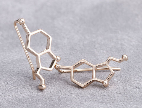 Fashionable Serotonin Stud Earrings