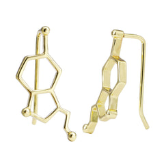 Fashionable Serotonin Stud Earrings