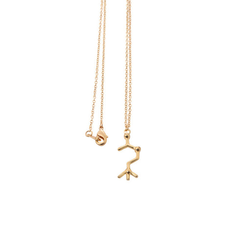 Trendy Acetylcholine Molecular Necklace