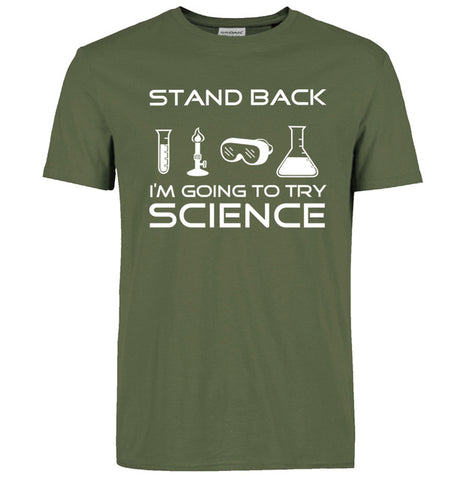 I'm Going To Try Science Tops Tee