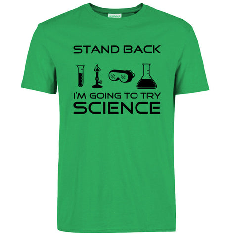 I'm Going To Try Science Tops Tee